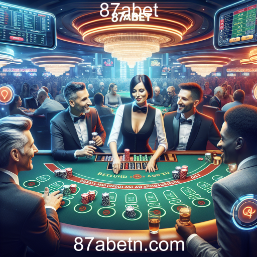 Descubra a emoção do Live Casino na 87abet